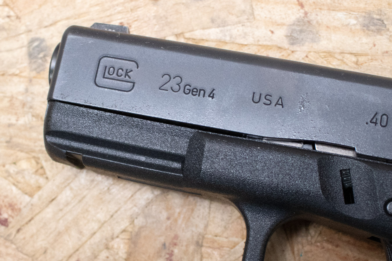 GLOCK 23 Gen4 40 S&W USA Police Trade-In Pistol with Two Magazines (Good Condition)